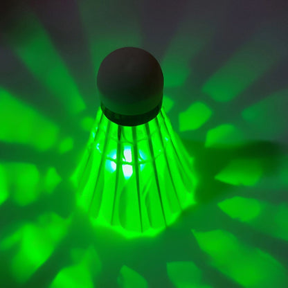 4 in 1 LED Goose Feather Material LED Light Durable Badminton