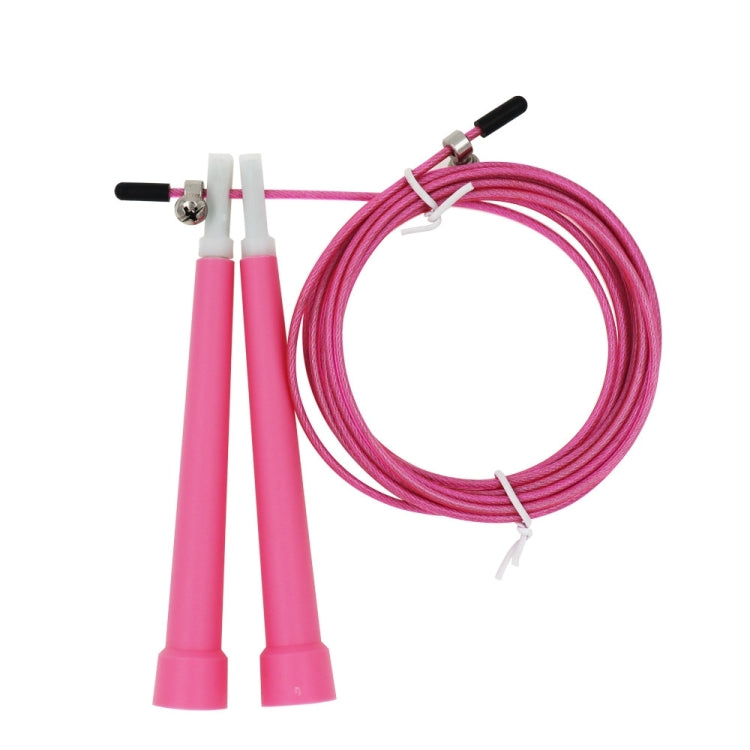 Steel Wire Skipping Skip Adjustable Fitness Jump Rope，Length: 3m, Steel Wire Jump Rope (Megenta), Steel Wire Jump Rope (Black), Steel Wire Jump Rope (Blue), Steel Wire Jump Rope (Grey), Steel Wire Jump Rope (Green), Steel Wire Jump Rope (Orange)
