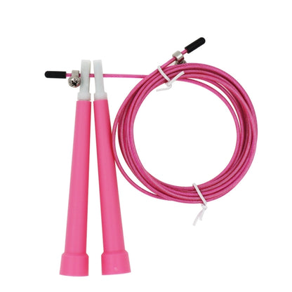 Steel Wire Skipping Skip Adjustable Fitness Jump Rope，Length: 3m, Steel Wire Jump Rope (Megenta), Steel Wire Jump Rope (Black), Steel Wire Jump Rope (Blue), Steel Wire Jump Rope (Grey), Steel Wire Jump Rope (Green), Steel Wire Jump Rope (Orange)