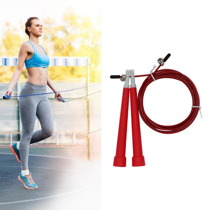 Steel Wire Skipping Skip Adjustable Fitness Jump Rope，Length: 3m, Steel Wire Jump Rope (Megenta), Steel Wire Jump Rope (Black), Steel Wire Jump Rope (Blue), Steel Wire Jump Rope (Grey), Steel Wire Jump Rope (Green), Steel Wire Jump Rope (Orange)