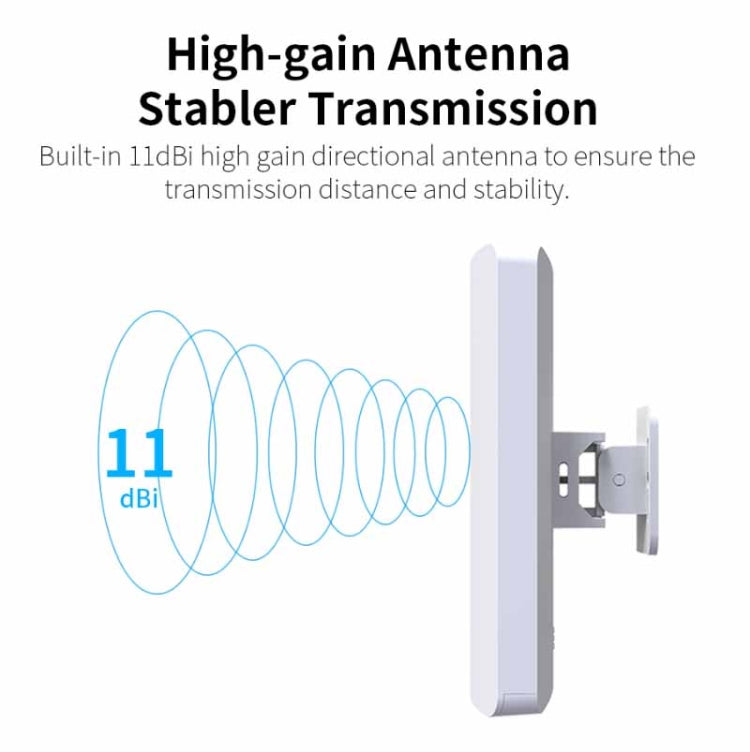 COMFAST CF-E120A 5.8G Outdoor Wireless High-Power Monitoring CPE Bridge, US Plug, EU Plug