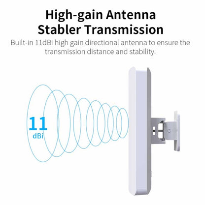 COMFAST CF-E120A 5.8G Outdoor Wireless High-Power Monitoring CPE Bridge, US Plug, EU Plug