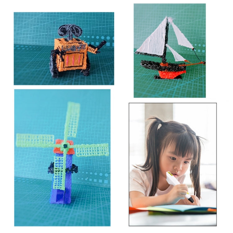 3D Printing Pen Children Toy Art Doodle Pen, USB, USB+EU Plug, USB+AU Plug, USB+US Plug, USB+UK Plug