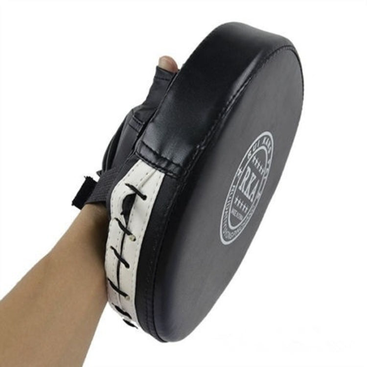 RKA Round Wushu Sanda Boxing Training Gloves Pad Hand Target, Random Color Delivery, Round
