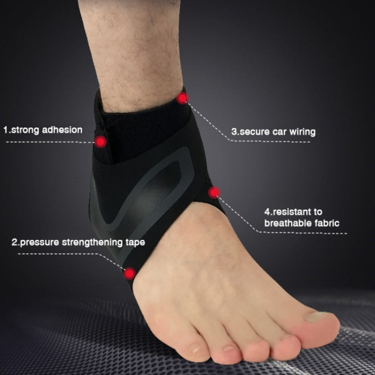 Sport Ankle Support Elastic High Protect Sports Ankle Equipment Safety Running Basketball Ankle Brace Support, L, Left (Black Grey), L, Right (Black Grey), S, Left (Black Grey), S, Right (Black Grey), M, Left (Black Grey), M, Right (Black Grey)