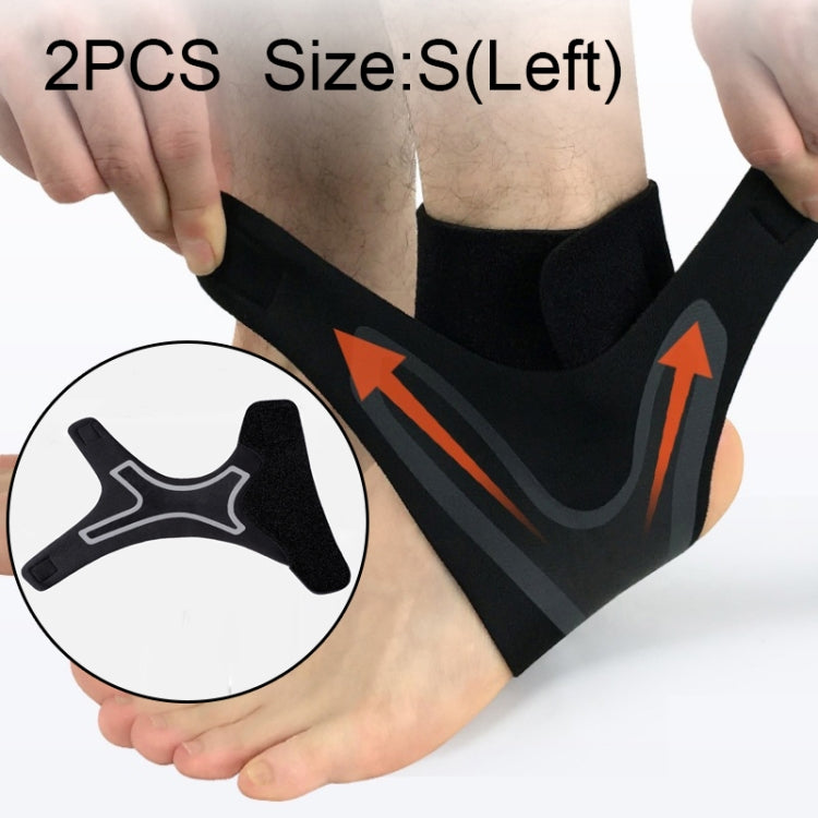 Sport Ankle Support Elastic High Protect Sports Ankle Equipment Safety Running Basketball Ankle Brace Support, L, Left (Black Grey), L, Right (Black Grey), S, Left (Black Grey), S, Right (Black Grey), M, Left (Black Grey), M, Right (Black Grey)