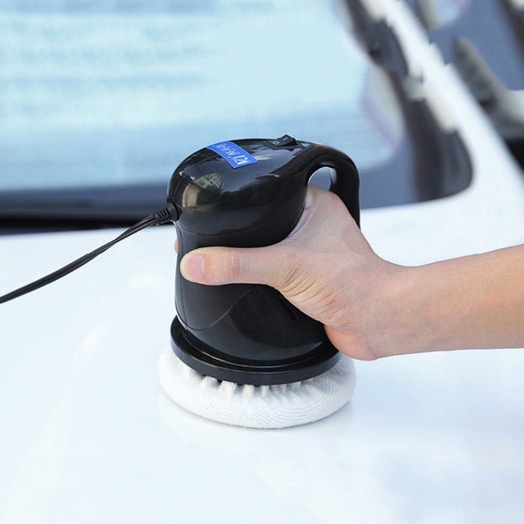 Electric Car Polisher Waxing Polishing Machine Kit Automation Cleaning Car Buffing ABS Car Accessories, Electric Car Polisher(Black), Electric Car Polisher(Orange)