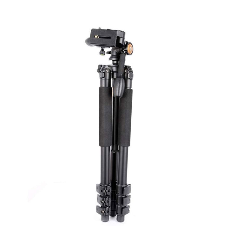 Q620 4-Section Folding Legs Heavy Duty Aluminum Alloy Tripod With Three-Dimensional Damping Tripod Heads, Q620