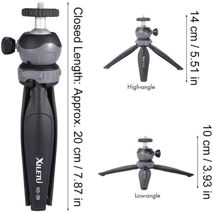 Xiletu XS-20 Desktop Ultra Convenient Lightweight Mini Mobile Phone Live Tripod, XS-20