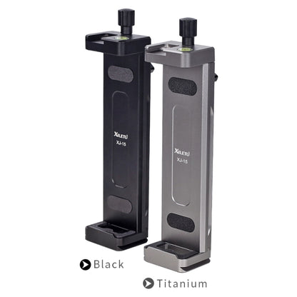 Xiletu Xj15 Live Broadcast Desktop Full Metal Tripod Mount Tablet Pc Phone Clamp With 1/4 Inch Screw Holes & Cold Shoe Base, Xj15