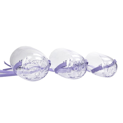 Pets Bathing Injection Anti-Bite Transparent Muzzle, M