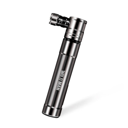 WILD MAN Mountain Road Bike Portable Bicycle Pump Us And French Mouth Universal Pump Mini Basketball Football Pump, GK8 (Silver), GK8 (Red)