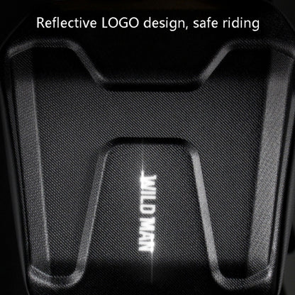 Wild Man Ts9 For Scooter / Bicycle Universal Waterproof Pu + Eva Hard Shell Front Bag with Reflective Warning, Capacity: 2.5l