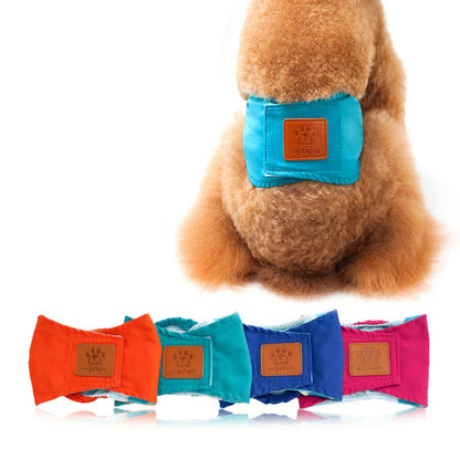 Solid Color Physiology Pants For Pet Male Dogs Polite And Anti-Harassment Puppy Safety Pants, S, M, L, XL