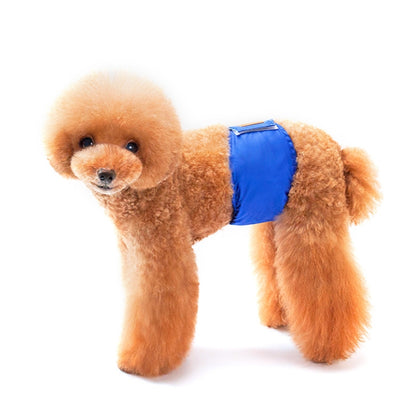 Solid Color Physiology Pants For Pet Male Dogs Polite And Anti-Harassment Puppy Safety Pants, S, M, L, XL