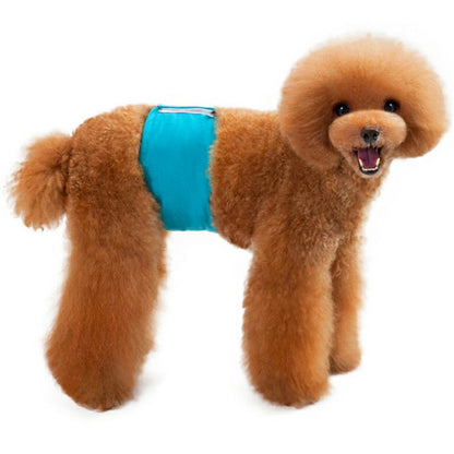 Solid Color Physiology Pants For Pet Male Dogs Polite And Anti-Harassment Puppy Safety Pants, S, M, L, XL