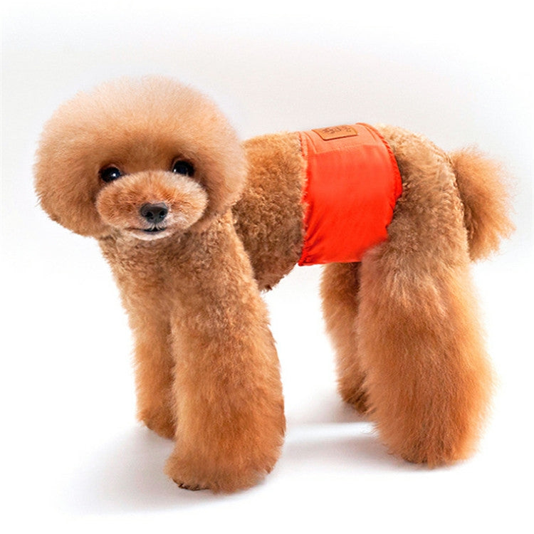Solid Color Physiology Pants For Pet Male Dogs Polite And Anti-Harassment Puppy Safety Pants, S, M, L, XL
