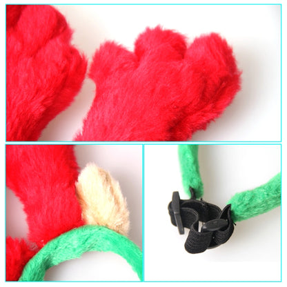 Christmas Pet Supplies Puppy Hat Holiday Ornaments Antlers Headband, S