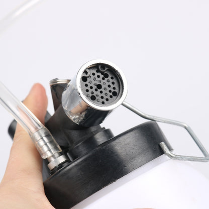 Pneumatic Brake Fluid Changer Automobile Brake Fluid Replacement Joint Filler Emptying Tool Brake Fluid Change Tool, Single Pot, Double Pot