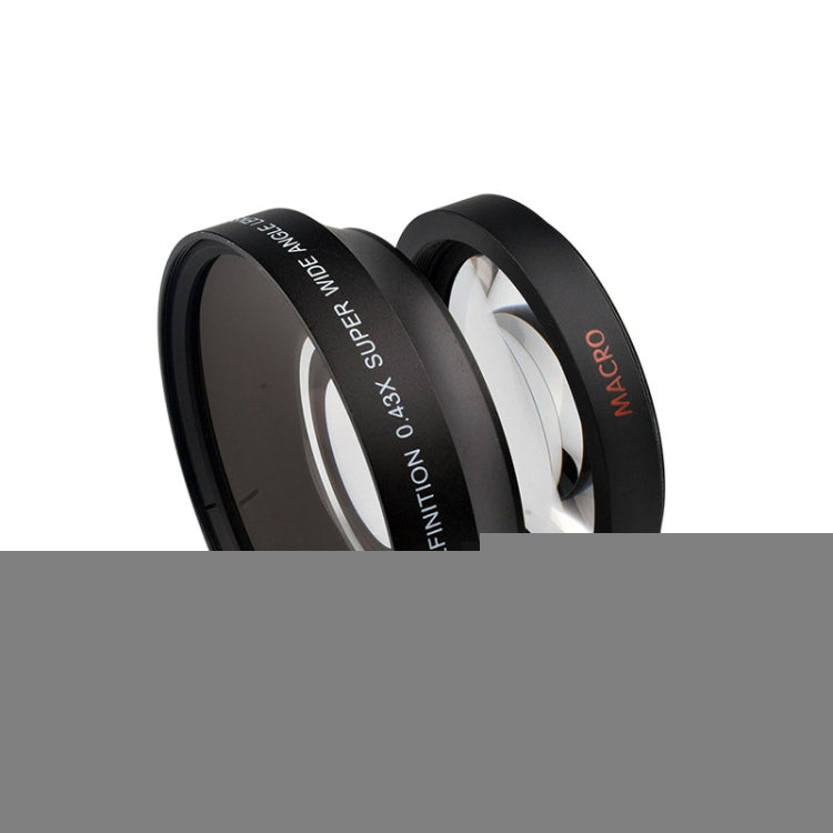67mm 0.43X Super Wide Angle Fisheye Lens with Macro Lens for Canon, 67mm 0.43X