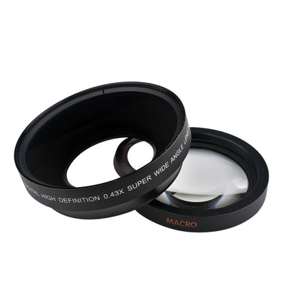 67mm 0.43X Super Wide Angle Fisheye Lens with Macro Lens for Canon, 67mm 0.43X
