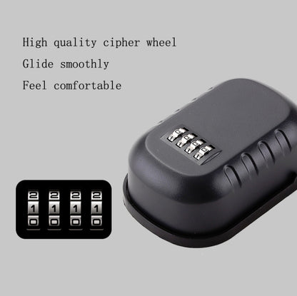 KS020 Password Lock Key Box Wall-Mounted Construction Site Decoration Key Password Lock