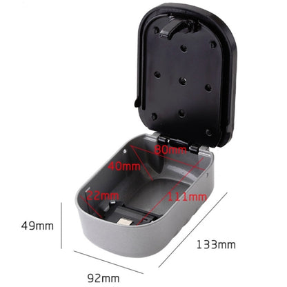 KS020 Password Lock Key Box Wall-Mounted Construction Site Decoration Key Password Lock