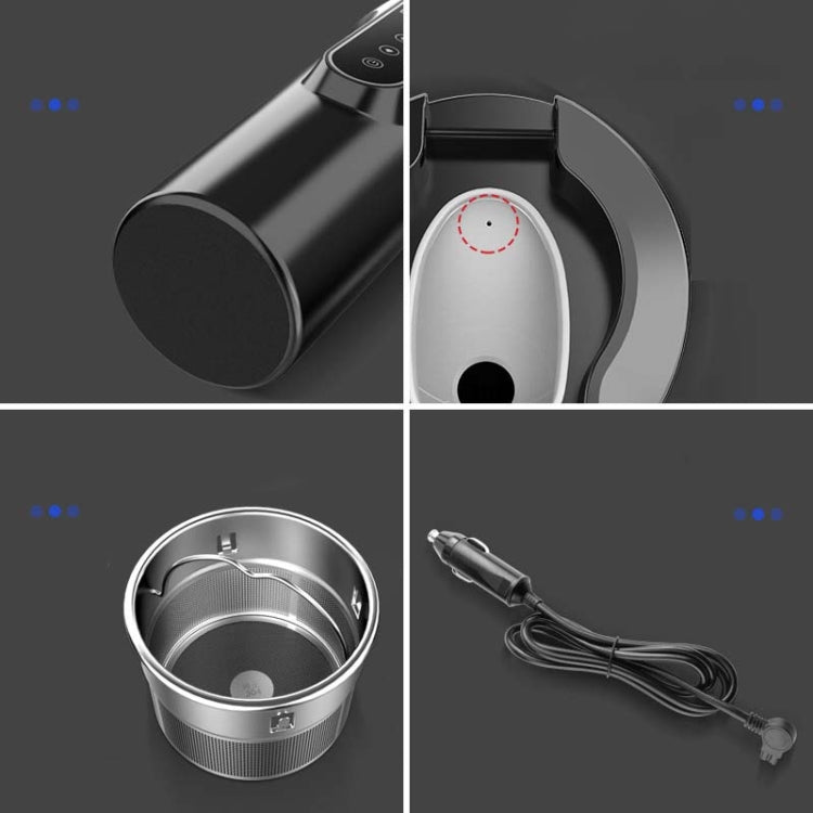 450ml Car Heating Water Bottle Thermos Mug Car Truck Universal Boiling Water Cup, Car Models