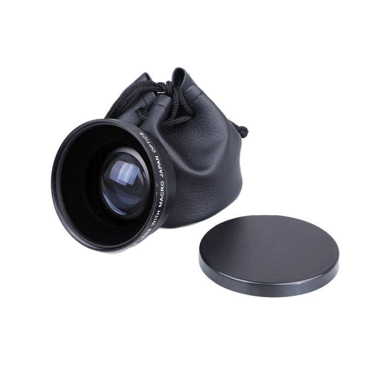 52mm 2 In 1 0.45x Wide-Angle + Macro Camera Lens, 52mm 0.45x