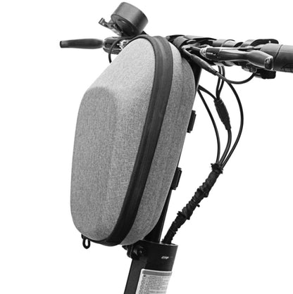 For Xiaomi No. 9 Electric Scooter PU Leather Waterproof EVA Hard Shell Bag Electric Folding Car Front Bag, 30 x 16.5 x 14.5cm