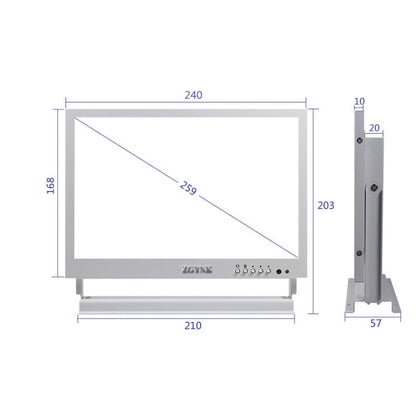 ZGYNK TB1016 10 Inch LCD Screen Ear Picking Equipment High-Definition Video Storage Display, US Plug, Regular Version, Ear Picking Video Version