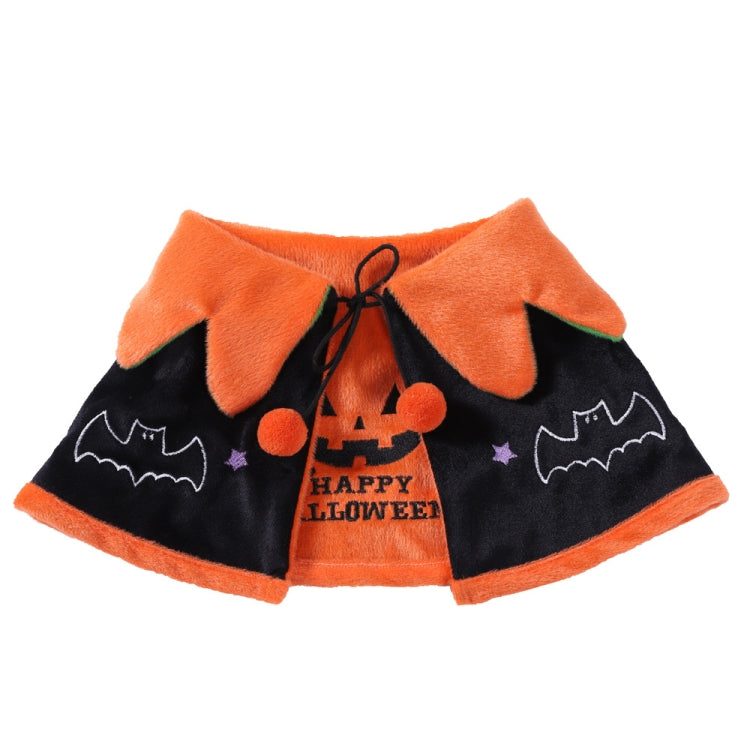 Halloween Pet Cloak Clothes Double-Sided Embroidered Dress Up Cloak, S, M