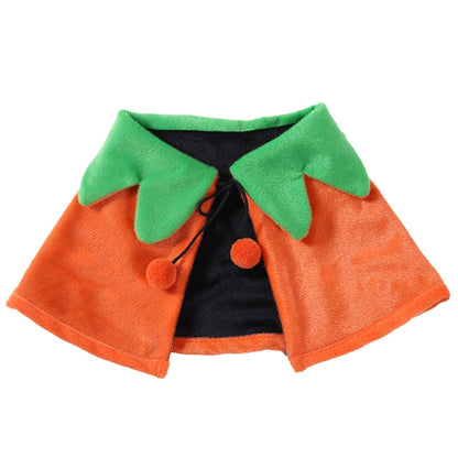 Halloween Pet Cloak Clothes Double-Sided Embroidered Dress Up Cloak, S, M