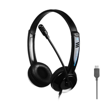 DANYIN DT326 Head-mounted Desktop Computer Children Learning Wire Headset with Microphone, Cable Length:1.8m, DT326 3.5mm Two-hole White, DT326 3.5mm Two-hole Black, DT326 Single Hole Four-level White, DT326 Single Hole Four-level Black...