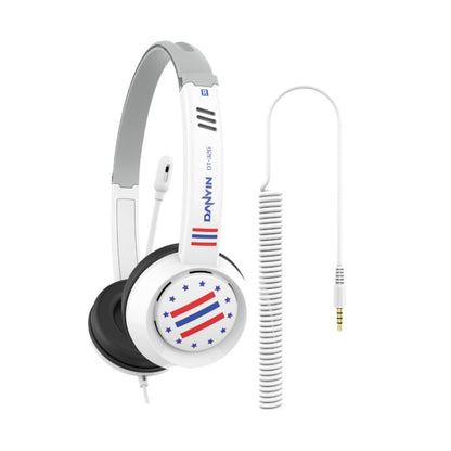 DANYIN DT326 Head-mounted Desktop Computer Children Learning Wire Headset with Microphone, Cable Length:1.8m, DT326 3.5mm Two-hole White, DT326 3.5mm Two-hole Black, DT326 Single Hole Four-level White, DT326 Single Hole Four-level Black...