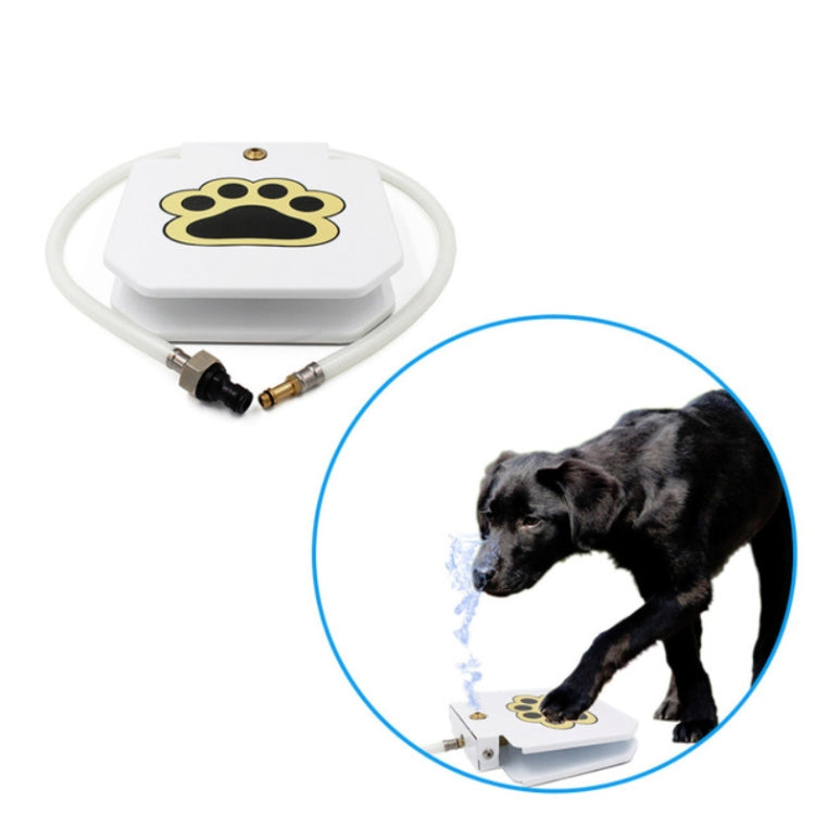 Pet Smart Fountain Automatic Drinking Fountain, Plastic Steel White Paint US Plug, Plastic Steel White Paint UK Plug