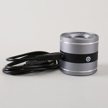 Rechargeable Tube Type With LED White Lamp UV Lamp Scale Measurement And Identification HD Optical Glass 10 Times Magnifying Glass
