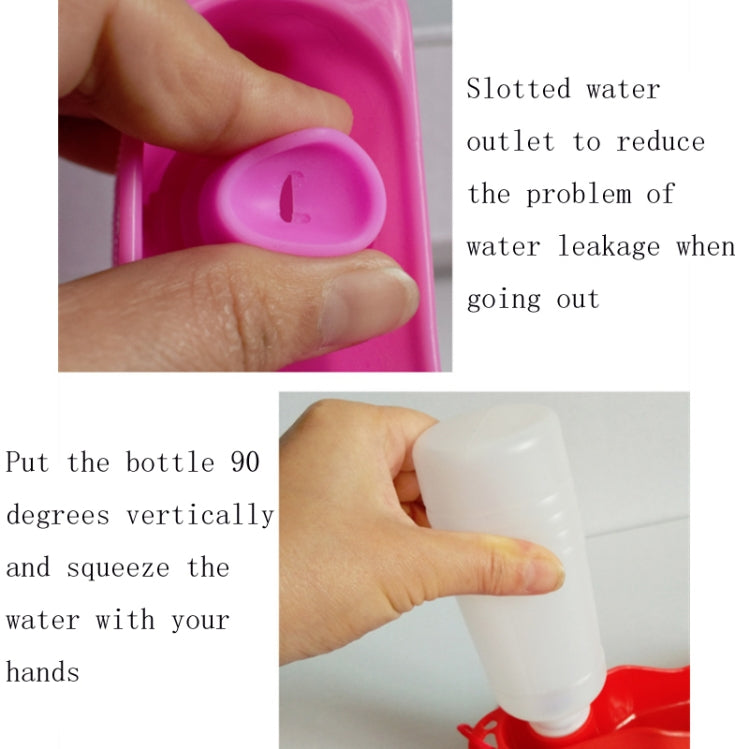 Pet Drinking Fountains Drinking Cups Automatic Water Feeders, Random Color Delivery, 500ml, 350ml