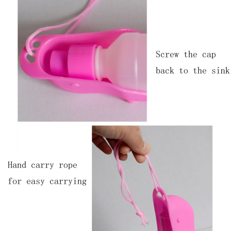 Pet Drinking Fountains Drinking Cups Automatic Water Feeders, Random Color Delivery, 500ml, 350ml