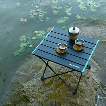 Outdoor Aluminum Alloy Folding Table Camping Picnic Portable Folding Table Barbecue Table Stall Small Dining Table, Small, Medium, Large