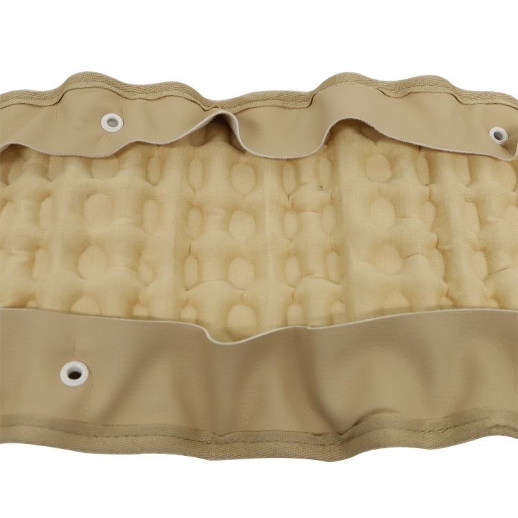Lumbar Spine Inflated Traction Belt Lumbar Disc Pneumatic Waist Protective Belt, Khaki