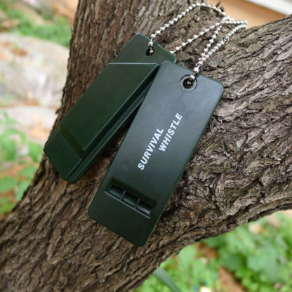 10 PCS Outdoor Portable Multi-audio Survival Whistle, Survival Whistle