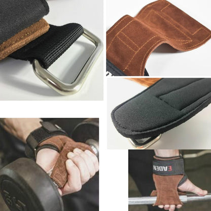EADEN Pull-ups Booster Gloves Horizontal Bar Non-slip Wrist Assist Belt Fitness Bracer, S, M