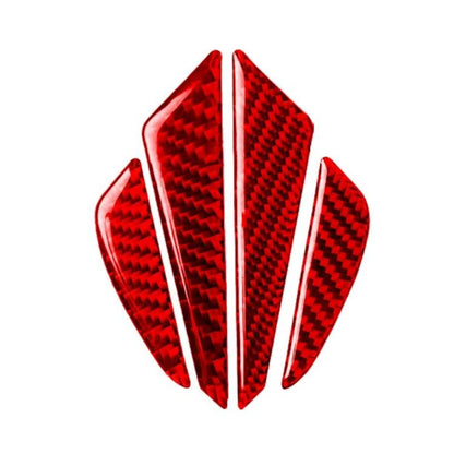 4pcs /Set Carbon Fiber Anti-Collision Stickers For Volkswagen Magotan/CC Left-Hand Drive