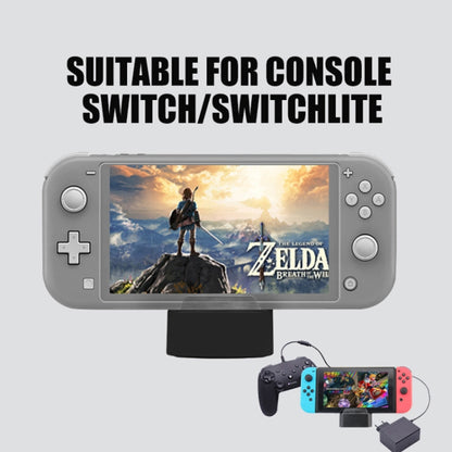 Video Projection Converter Cooling Portable Charging Base For Switch, HDMI, Bluetooth, Keyboard and Mouse, Network Card
