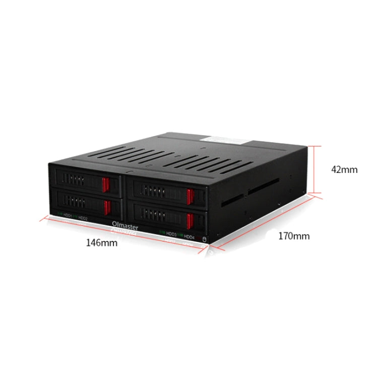 OImaster HE-2006 Multi-Bay Chassis Built-In Hard Disk Box, HE-2006