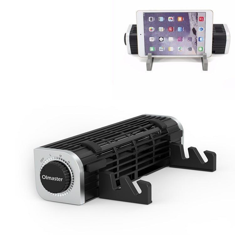 Olmaster Notebook High Air Volume Radiator USB Fan Bracket, Round CF-1691