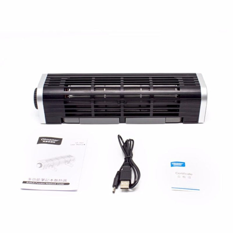 Olmaster Notebook High Air Volume Radiator USB Fan Bracket, Round CF-1691