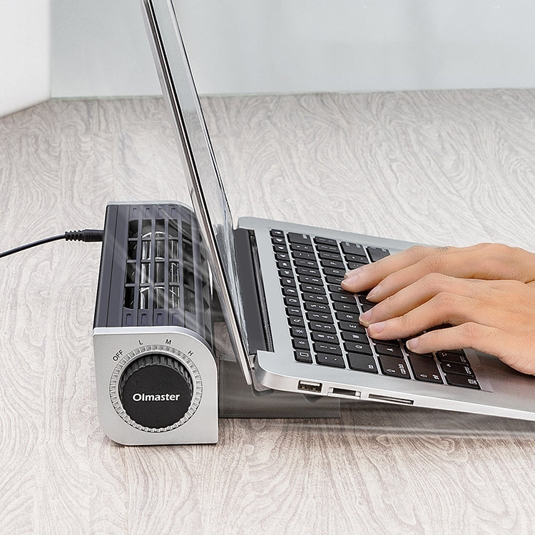 Olmaster Notebook High Air Volume Radiator USB Fan Bracket, Round CF-1691