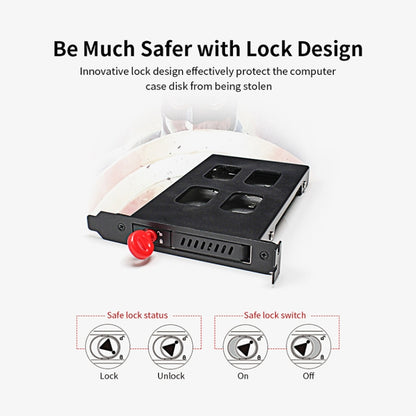 OImaster MR-9100 PCI Single-Disk Hard Disk Box Built-In Hard Disk Rack, MR-9100